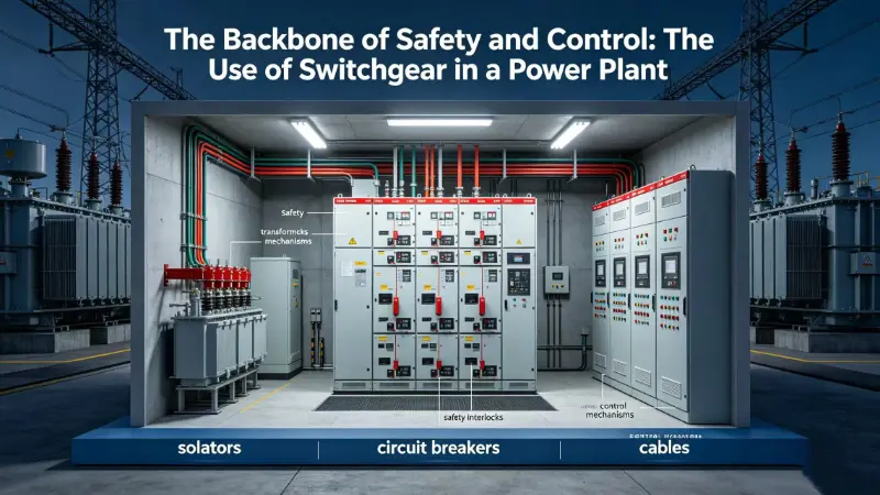 নিরাপত্তা ও নিয়ন্ত্রণের মেরুদণ্ড: একটি পাওয়ার প্ল্যান্টে সুইচগিয়ারের ব্যবহার